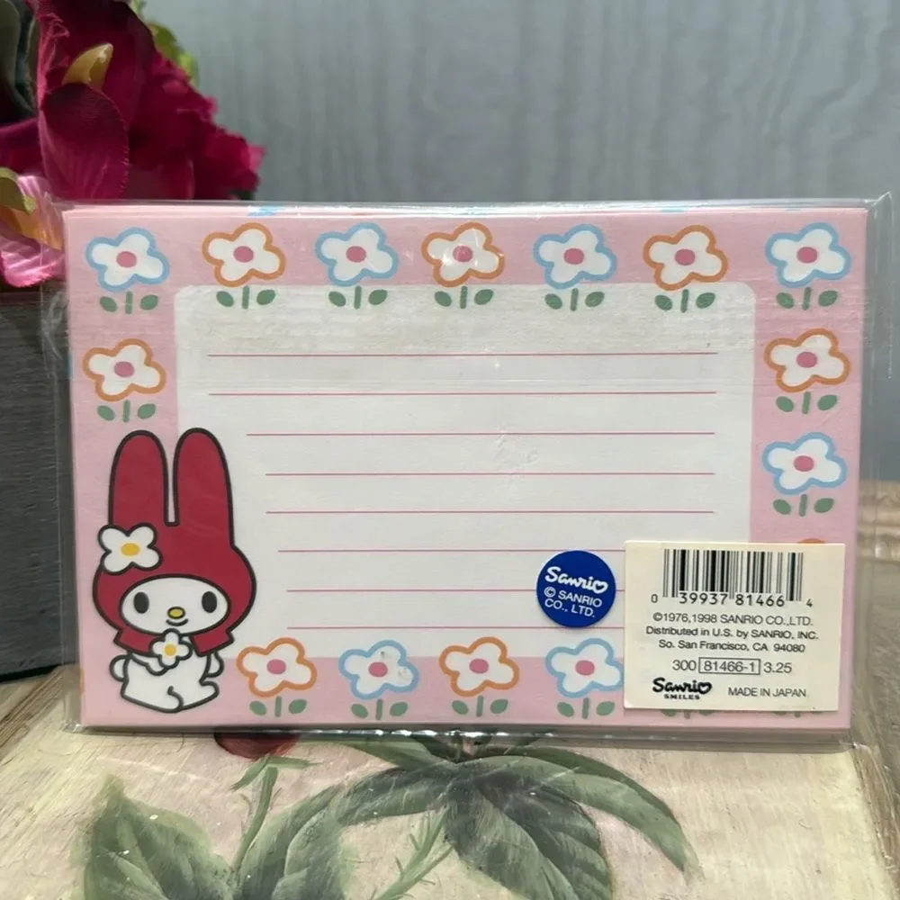 Vintage 90s Sanrio My Melody Stationary Set Japan Kawaii